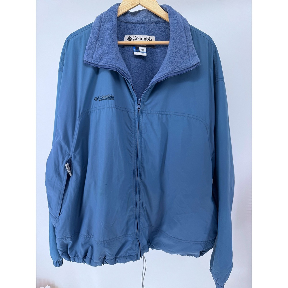 Columbia Interchange Jacket Mens XXL Blue Light